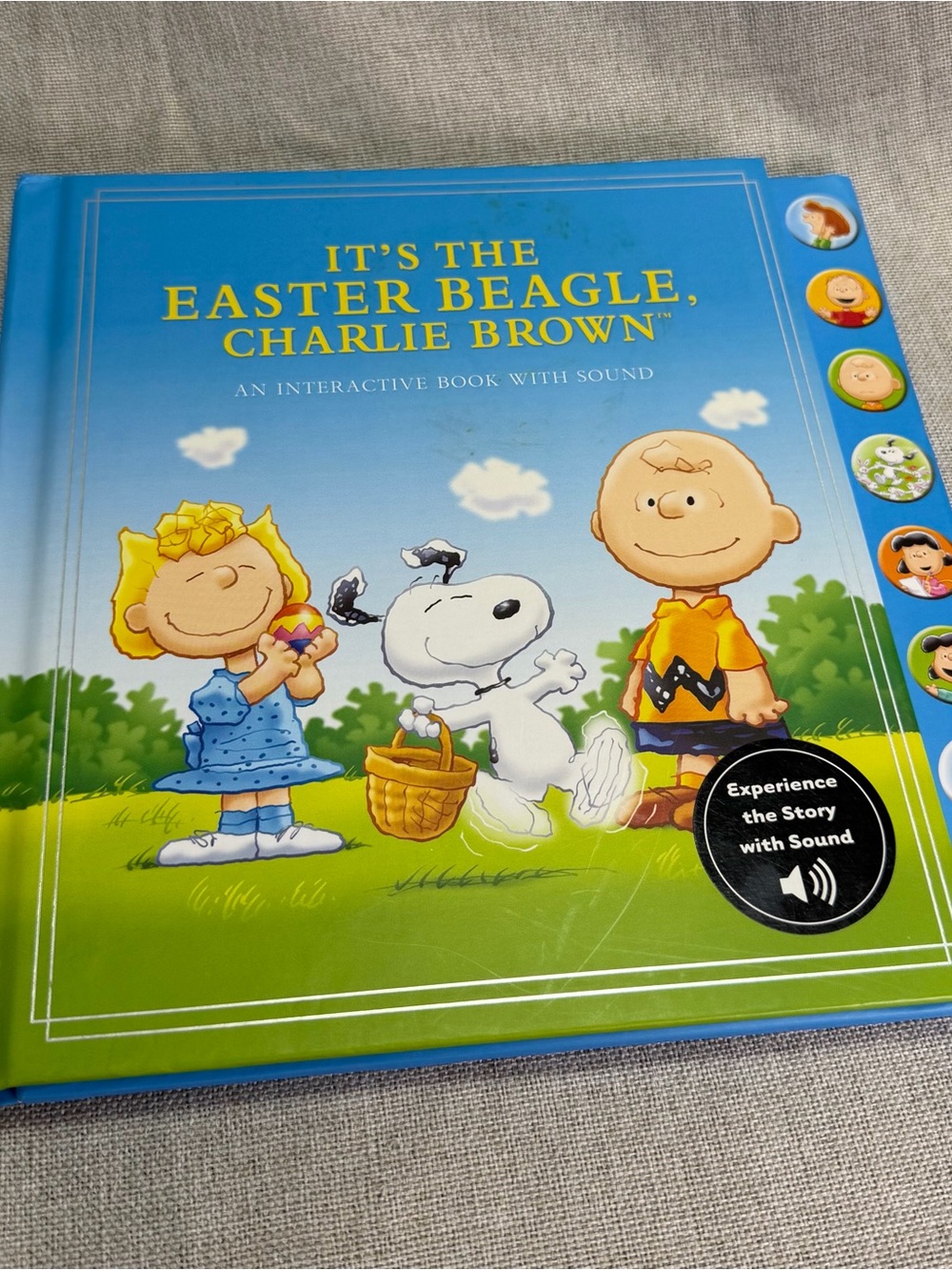 “It's the Easter Beagle, Charlie Brown" book i| interactive sound book
